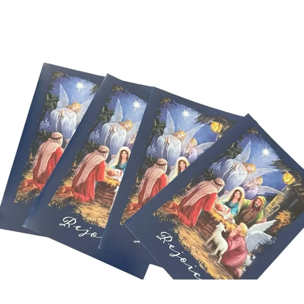 Holiday Time Religious Christmas Cards Lot 19 Cards & Envelopes Assorted Designs